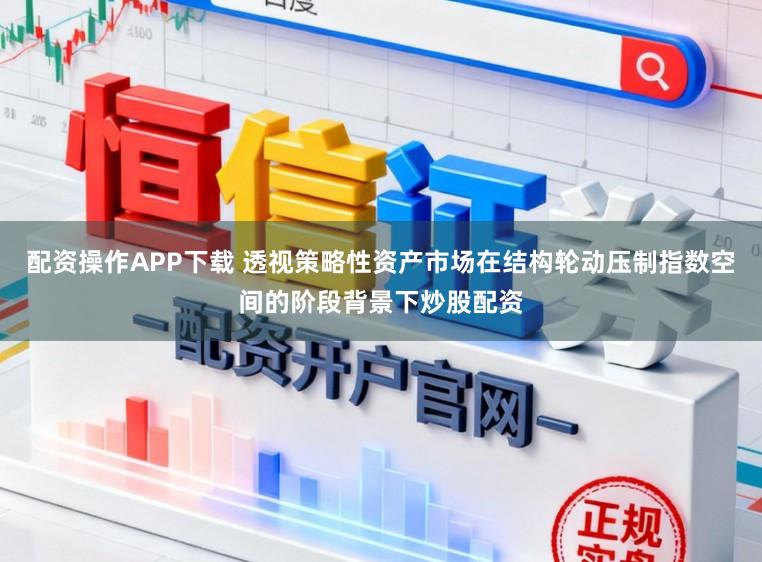 配资操作APP下载 透视策略性资产市场在结构轮动压制指数空间的阶段背景下炒股配资