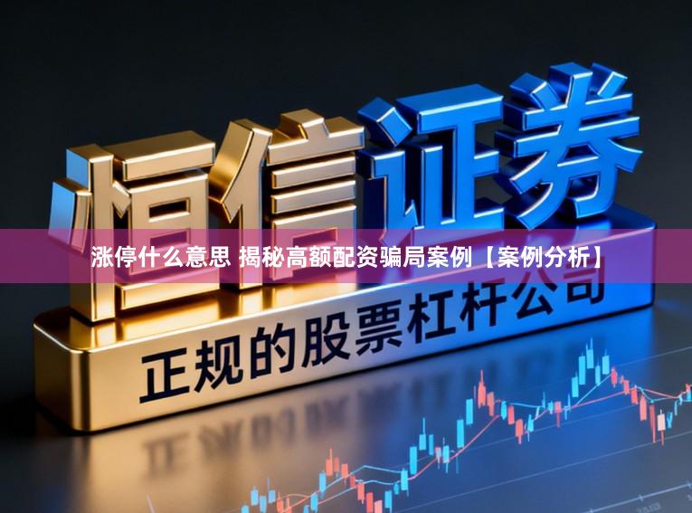 涨停什么意思 揭秘高额配资骗局案例【案例分析】
